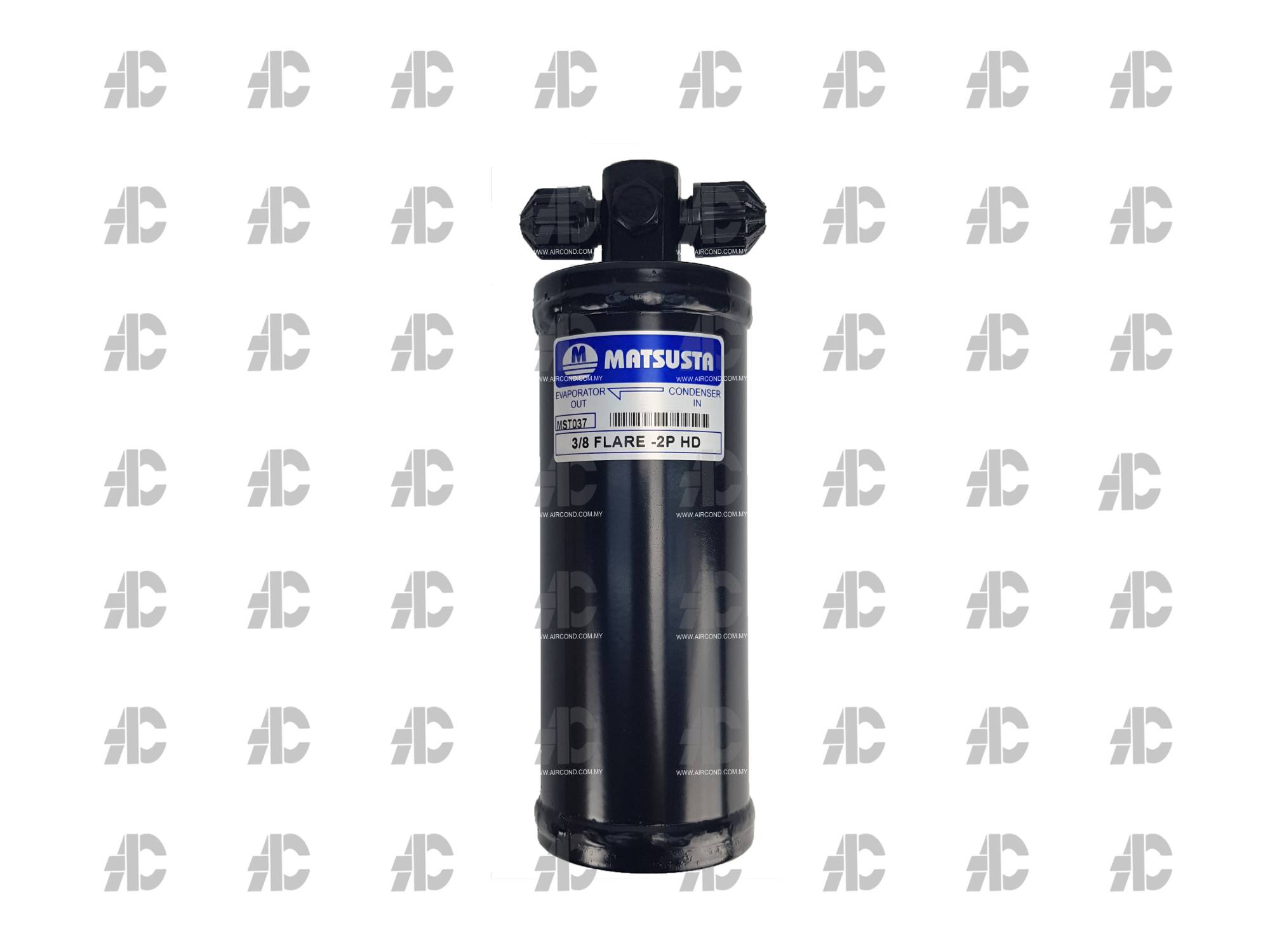 RECEIVER DRIER 3/8 (HD) FLARE 2PLUG MATSUSTA